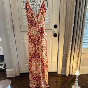 Floral Maxi Dress - Multicolor